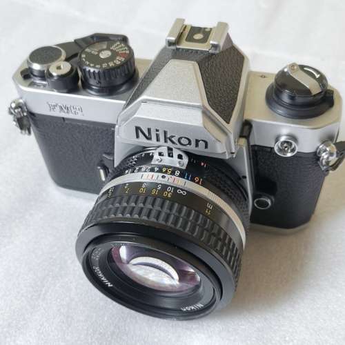 Nikon Fm2n 罕有蜂巢快門 極新 可作收藏