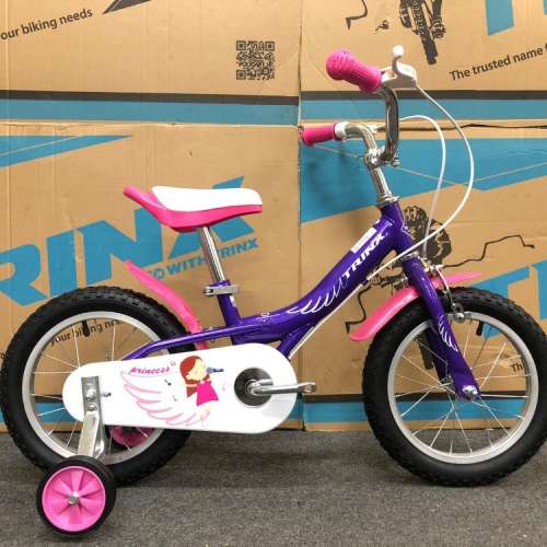 ＊附送泥擋＊ TRINX 16吋 兒童單車 - PRINCESS 2.0 (連輔助轆)