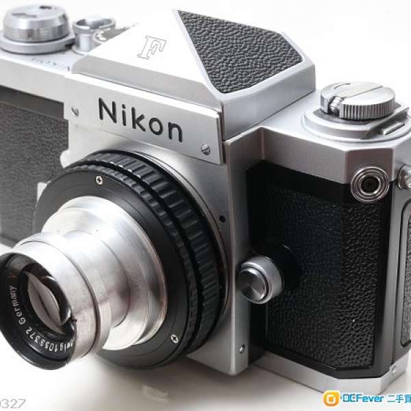 E. Ludwig Merita 75mm 3.5 (改Nikon) 來自一部1950年德國制6x6大底雙鏡反光機