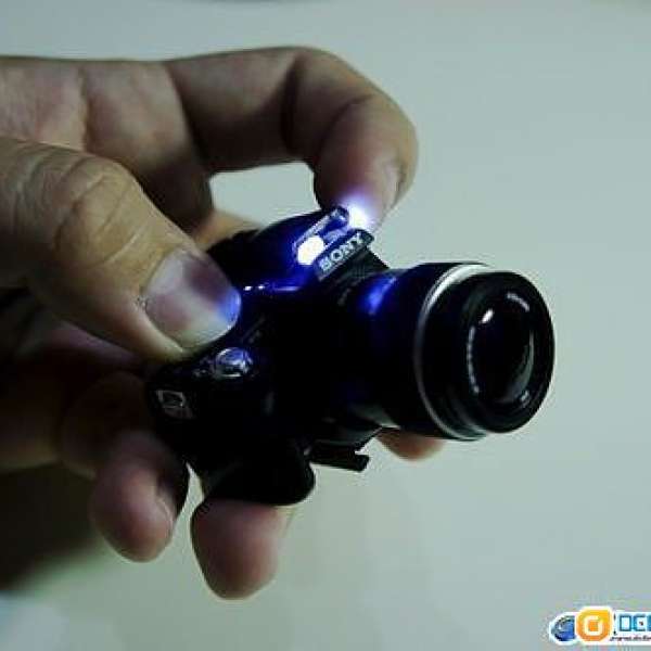 台灣 限量版 Sony α55 1GB USB Flash Drive 相機模型手指 閃光燈位置發光
