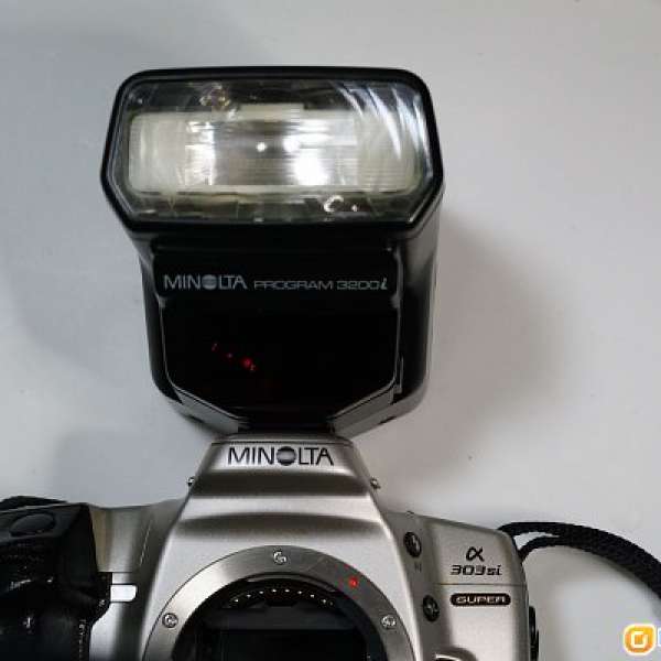 Minolta program 3200i TTL Flash for AF Film Camera