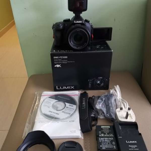 Panasonic FZ1000 Leica V-Lux 114 姊妹機 25-400mm天涯機 一寸大底 4K 有NFC 送外...