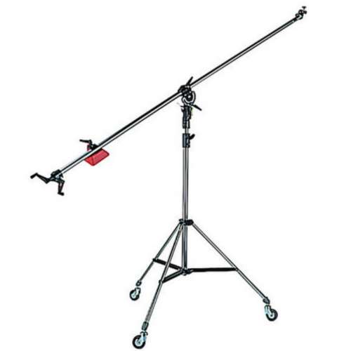 Studio Equipment- Manfrotto Super Boom Kit, Avenger and KUPO C-Stands