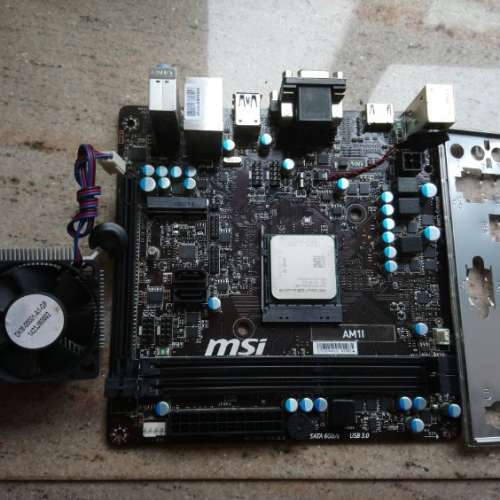 itx MB and CPU