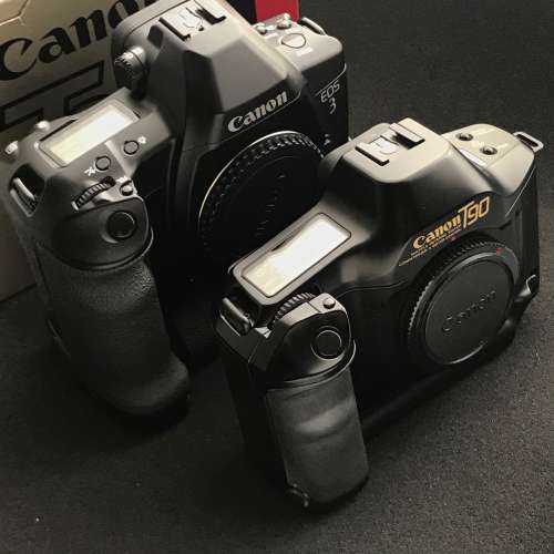 一代宗師 Canon T90 EOS 3 + PB-E2