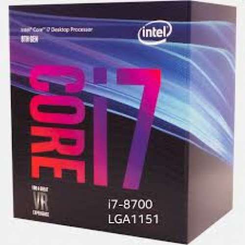 售賣CPU: Intel Core i7 8700 box 和 Motherboard: MSI B360M PRO-VH
