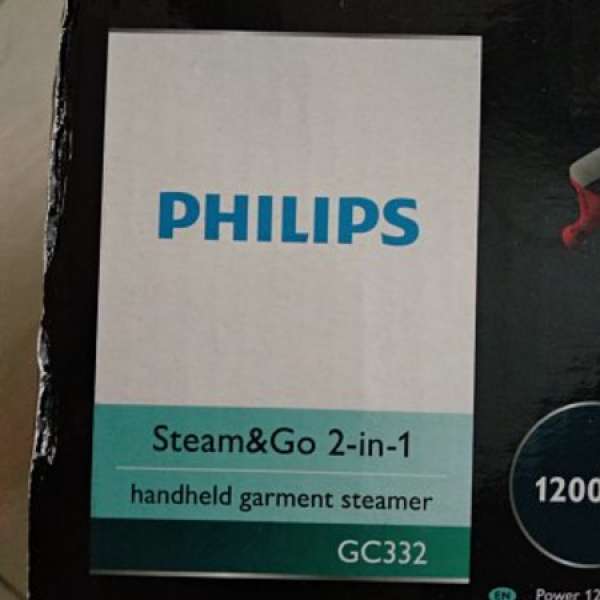 Philips 菲利浦 Steam&Go 2-in-1 手提式蒸氣掛熨機GC332