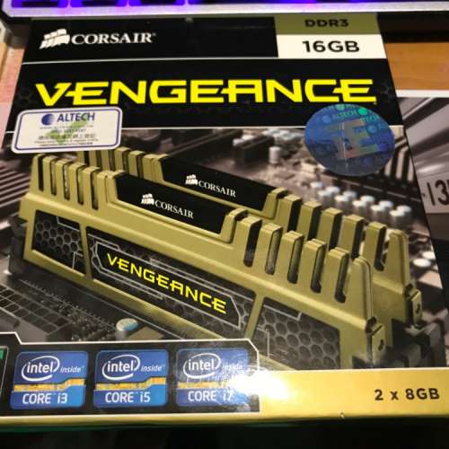 Corsair Vengeance CMZ16GX3M2A1600C9G DDR3 1600MHz 16GB(2x8GB)