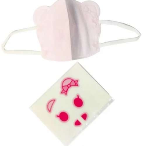 日本空運直送 昭和紙工株式小熊 熊仔圖案 幼兒立體3D口罩 阻隔99%飛沬 花粉 BB 幼童...