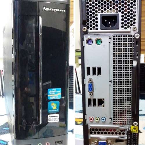 Lenovo H330 , CPU i3-2120 ,4GB ,AMDRadeon HD 6450 (送500GB硬碟,試機用)