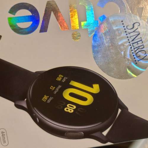 Samsung Galaxy Watch Active 2 44mm 黑色 香港行貨 wifi藍芽版 99.9%New