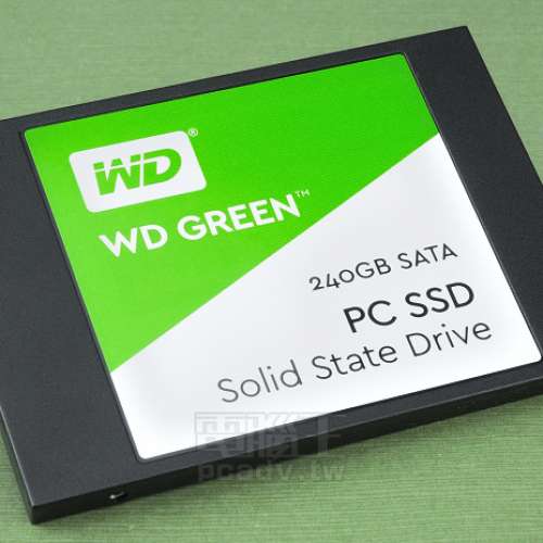 WD Green 2.5吋 240GB SSD固態硬碟