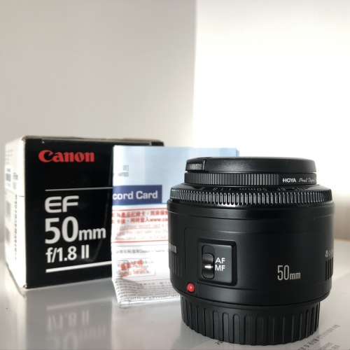 Canon EF 50mm f/1.8 II (non-STM version) 新淨行貨