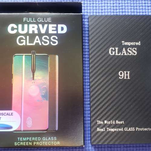 UV Glass 液態固化曲屏玻璃貼 for Samsung Note 10+ S20+ S9+ S8+ 華為P30 Pro