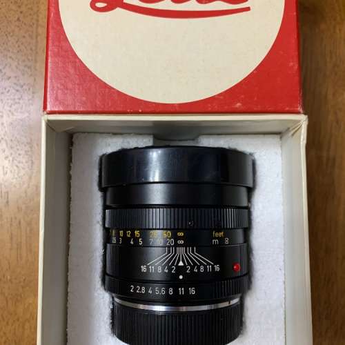 Leica summicron R 90mm f/2 version 1