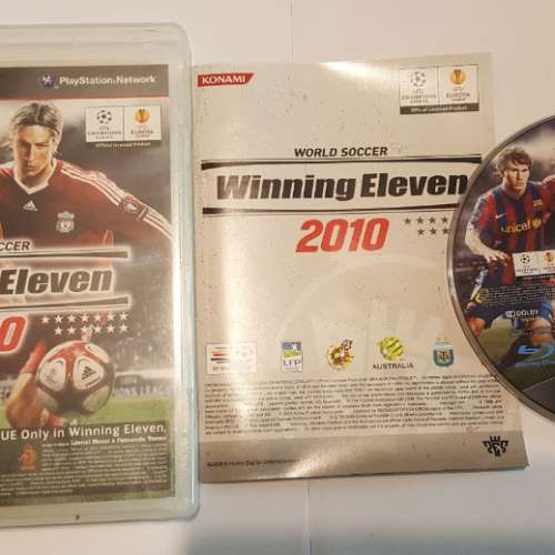 Sony PS3 原廠遊戲碟 (Winning Eleven 2010, 2011, 2014)