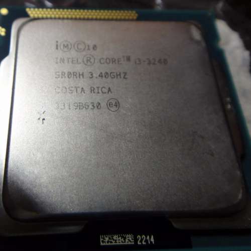 Intel® Core™ i3-3240 3.4GHz 連主版 ASUS P8B75-MLX (含 Window10Pro) Socket 1155