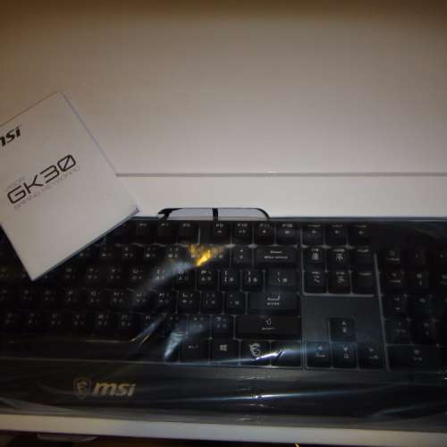 全新 MSI Vigor GK30 TC 電競鍵盤 KB-MGK3T