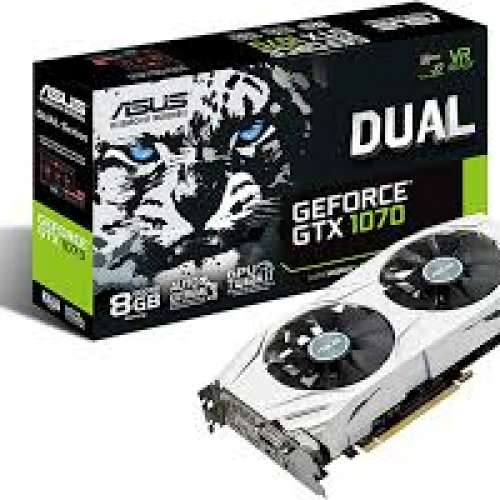 ASUS GTX1070 8GB GDDR5 (有盒齊配件)