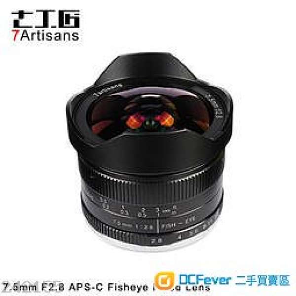 全新二代七工匠 7.5 for sony fujiflim (a7 3 a6300 a6100 a5500 x-t3 x-t20 m43 e...