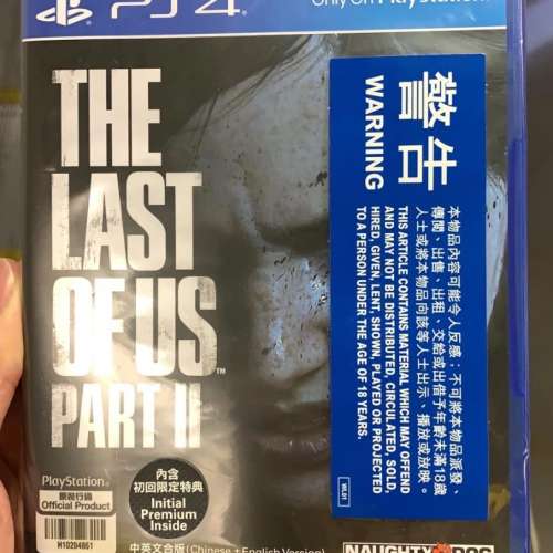 PS4 Last Of Us Part 2 最後生還者2（有code）