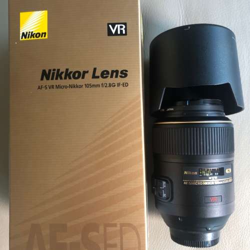 Nikon AF-S VR Micro 105mm F2.8G IF-ED