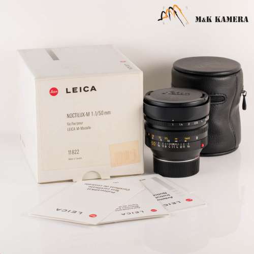 Leica Noctilux-M 50mm/F1.0 E60 V4 Ver.IV Lens Yr.1996 Canada #67234