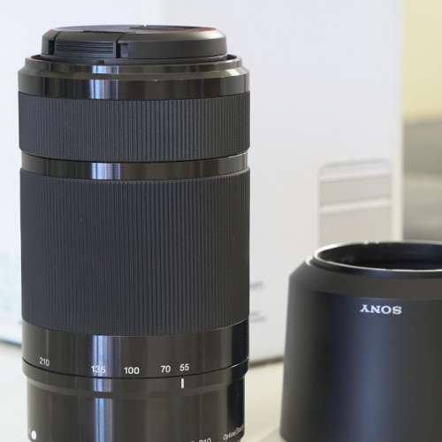 Sony E 55-210mm F4.5-6.3 變焦鏡頭(黑色)
