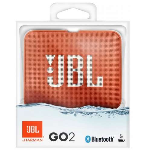 橙色JBL GO2 可攜式藍牙喇叭 $158 水貨，7日有壞包換。