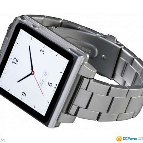 HEX 錶帶VISION METAL ,leather,plasicWATCH BAND FOR IPOD NANO GEN6