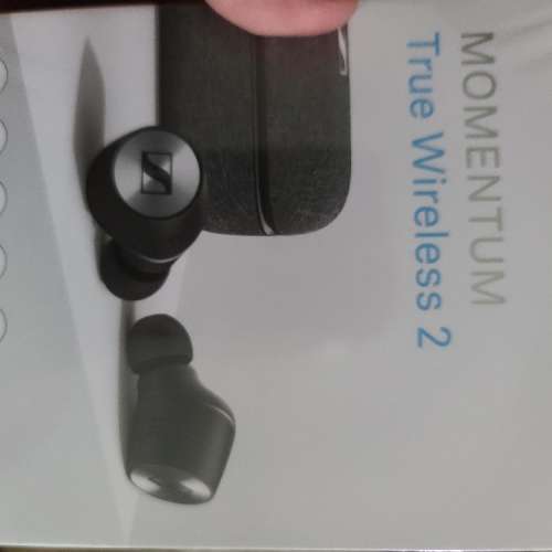 sennheiser momentum true wireless 2 藍芽耳機  行 豐澤單 9成新