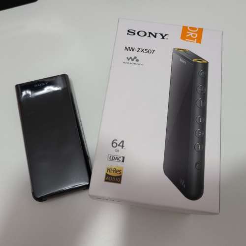 Sony NW-ZX507 小黑磚 Walkman HiRes Android DAP 黑色
