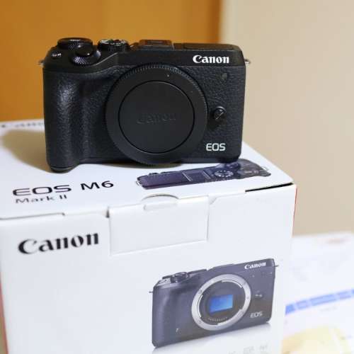 99%新 行貨 Canon EOS M6 Mark II 淨機身 Body