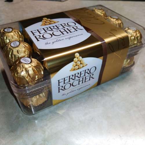 金莎朱古力30粒盒裝375g Ferrero - Rocher hazelnut chocolate 費列羅
