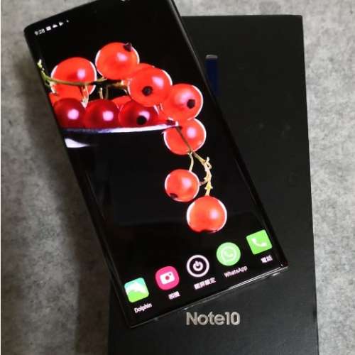 Samsung Galaxy Note 10,(8+256GB),幻光色,96%新。