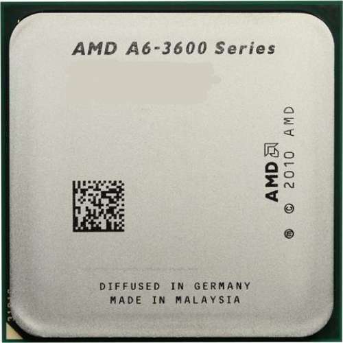 AMD CPU 四核心處理器 A6-3600 Llano Quad-Core 2.1 GHz Socket FM1
