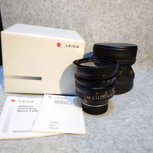 Leica Noctilux 50mm E60 v4 有盒