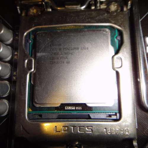 技嘉GA-H67M-D2-B3 主版 連G860 雙核蕊CPU  Socket 1155