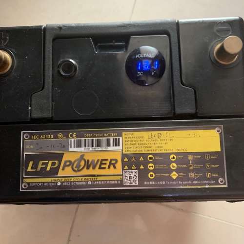 LFP 80A 鋰鐵電 (Alphard 車用)
