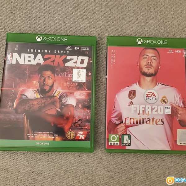 XBOX ONE FIFA 20, NBA 2K 20 - 4K UHD Enhanced edition