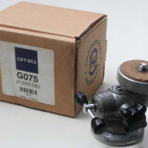 Gitzo G075 Off-Centre Ball Head 最細的波頭(九成新連盒)法國制造