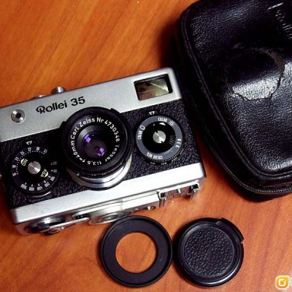 德國制造 ROLLEI 35 Carl Zeiss Tessar 40 / f3.5 經典相機