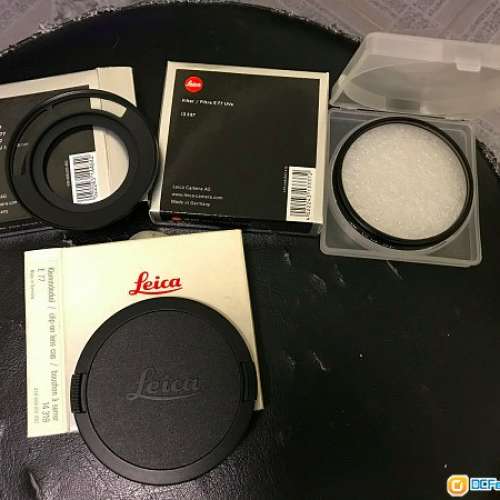 Leica 18mm 3.8 Super-Elmar-M Filter and Filter Ring