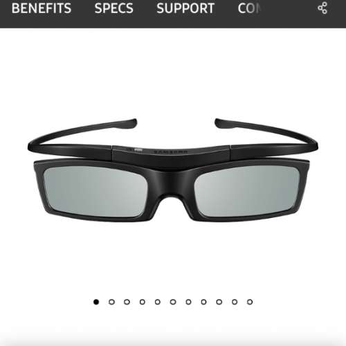 Samsung 3D 眼鏡 SSG-5100GB 2對