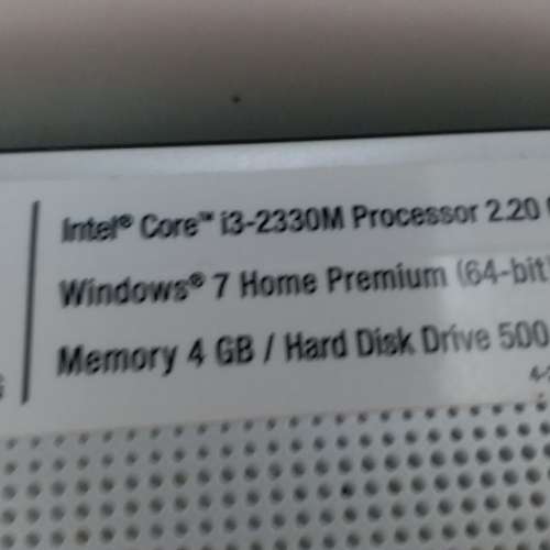 Sony 15..6吋mon i 3，4Gram，轉 Window 10，500G Hdd，DVDrom，約9成新，原叉機