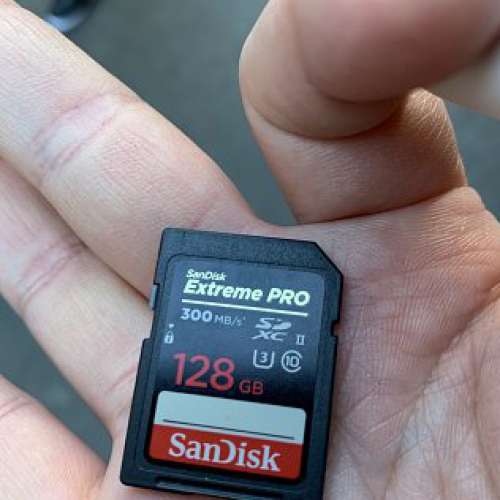 SanDisk Extreme Pro SDXC UHS-II (Class 10) 128GB 300MB/s