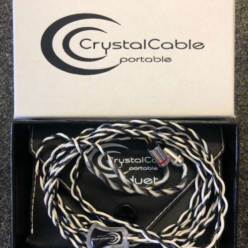 Crystal Cable Duet 2pin 2.5mm