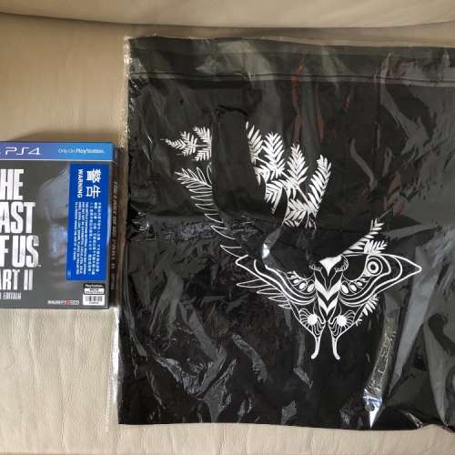全新行貨 PS4 Last of Us 2 特別版 鐵盒版 TLOU Special Edition 連 預訂特典 Tote...