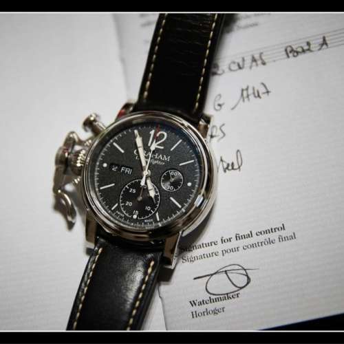 原價六八折HK$29784 GRAHAM Chronofighter Vintage VINTAGE