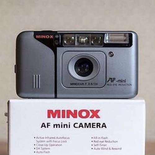 全新未用過Minox AF mini菲林相機